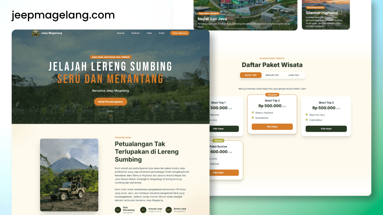 Jeep Magelang Adventure & Tour