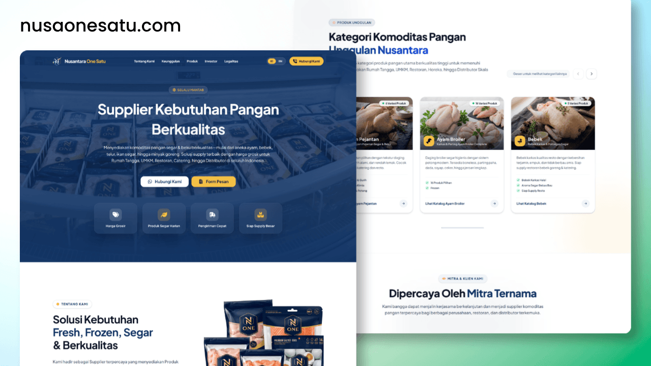 Nusantara One Satu Food Supplier